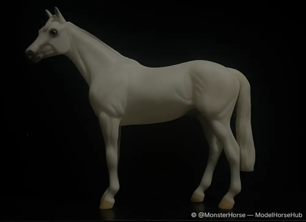 Fleabitten Gray Show Thoroughbred