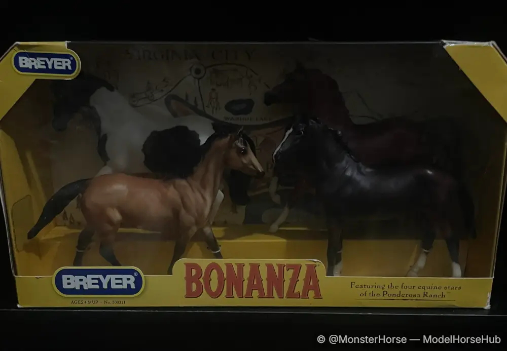 Bonanza Four Piece Classic Set - Sport with Buck, Cochise and Chub