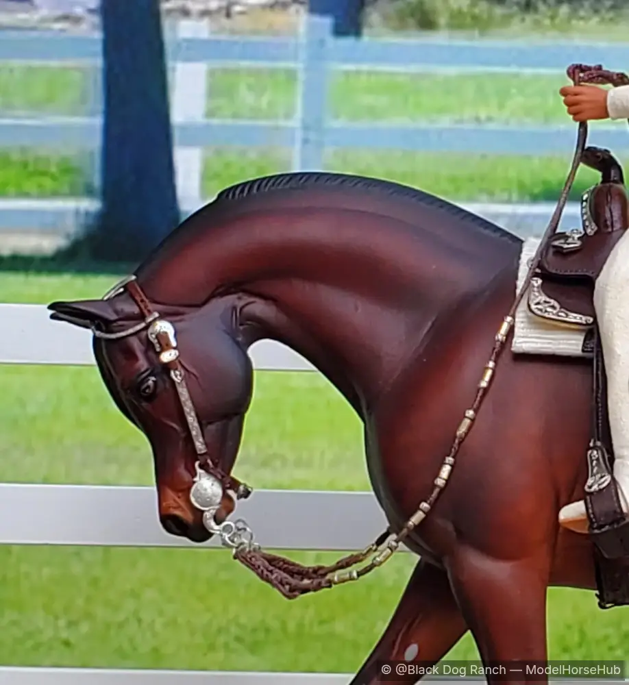 Dark Brown Western Pleasure Bridle