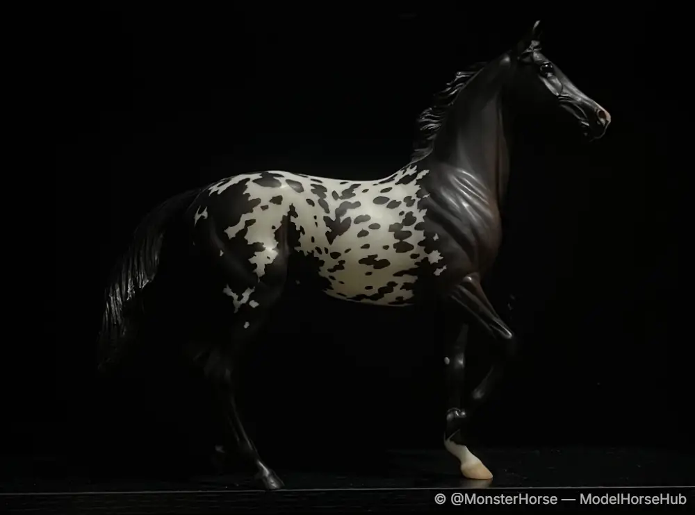 "Quelle Surprise!" - Dark Bay Semi-Leopard Appaloosa - Matte