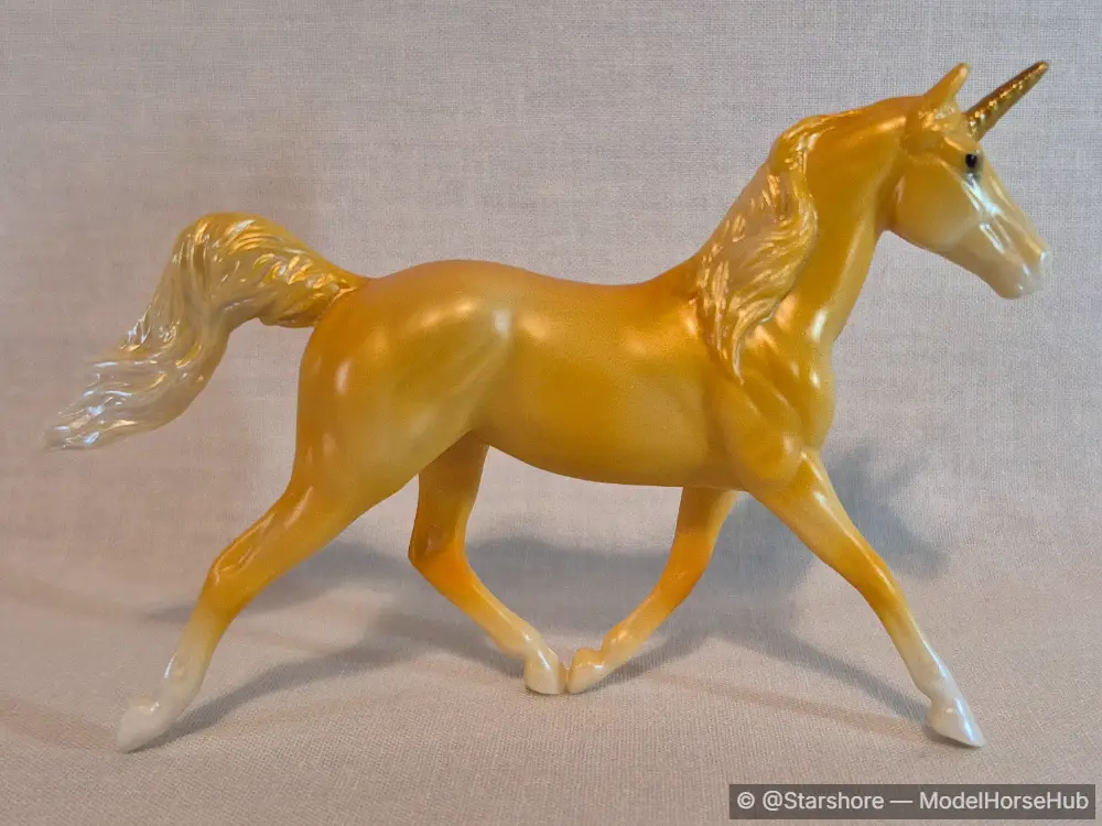 Breyer #6056 Mystery Unicorn Surprise Series Two on Prince Charming