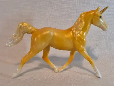 Breyer #6056 Mystery Unicorn Surprise Series Two on Prince Charming
