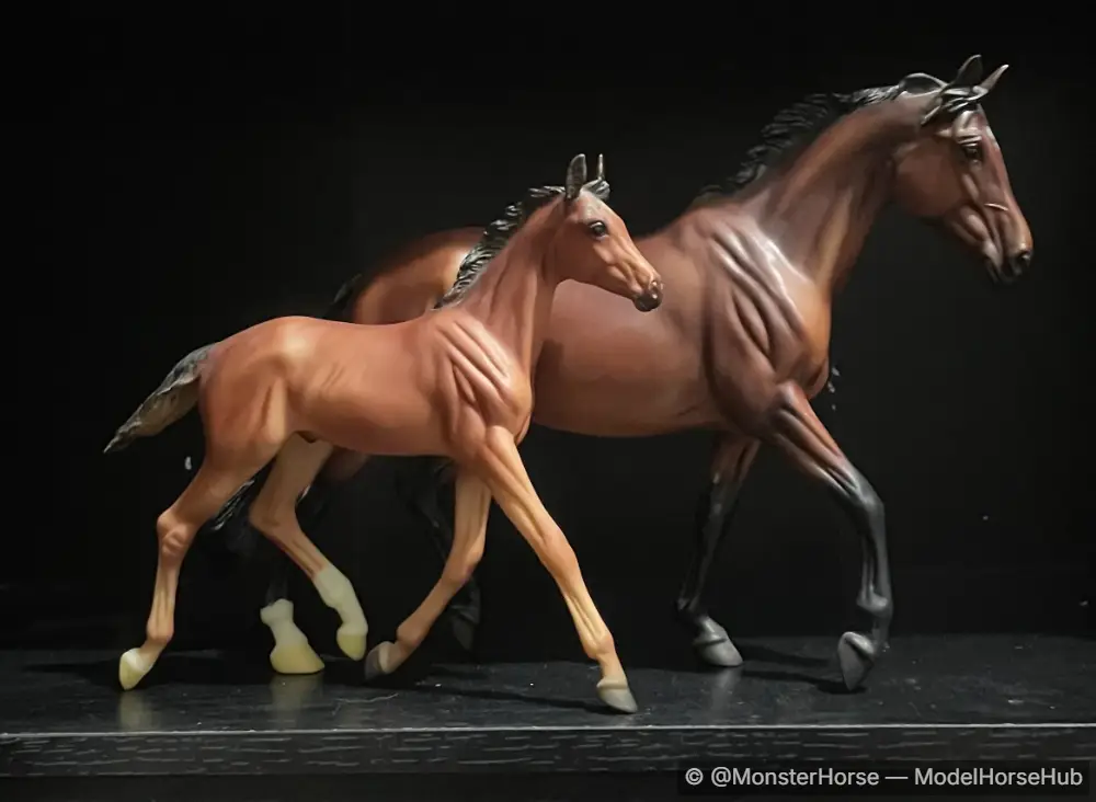 GG Valentine from GG Valentine and Heartbreaker Mare and Foal Set - Matte