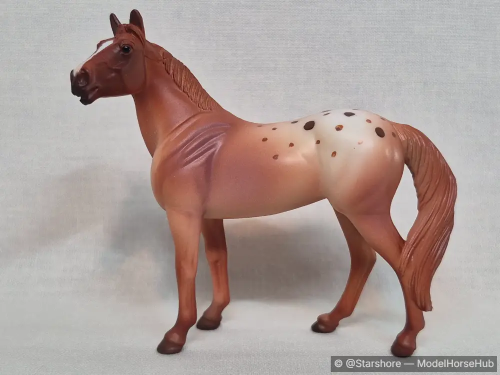 Breyer #6952/6958/6959 Appaloosa on Standing Stock Horse