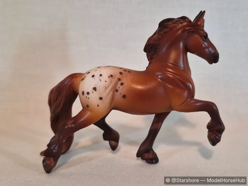 Breyer #6936 Colorful Collection Gift Set- Noriker with G3 Friesian