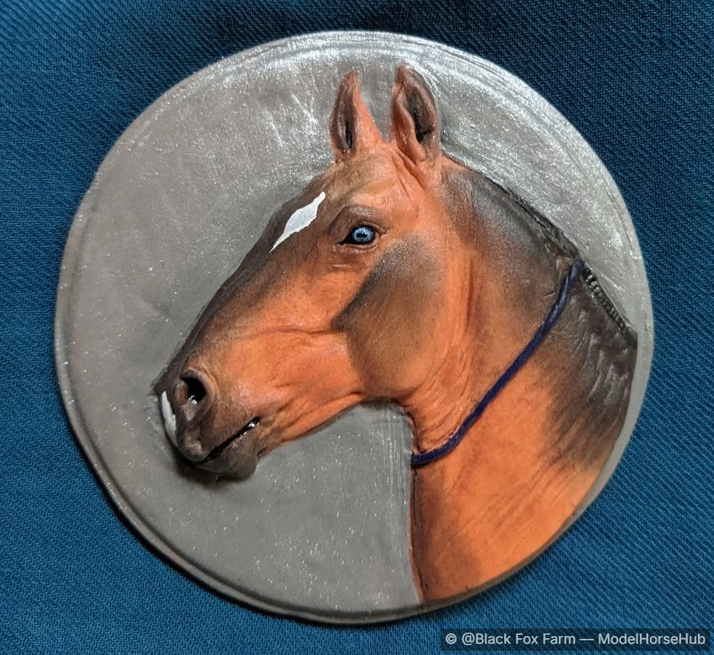 Akhal Teke Medallion