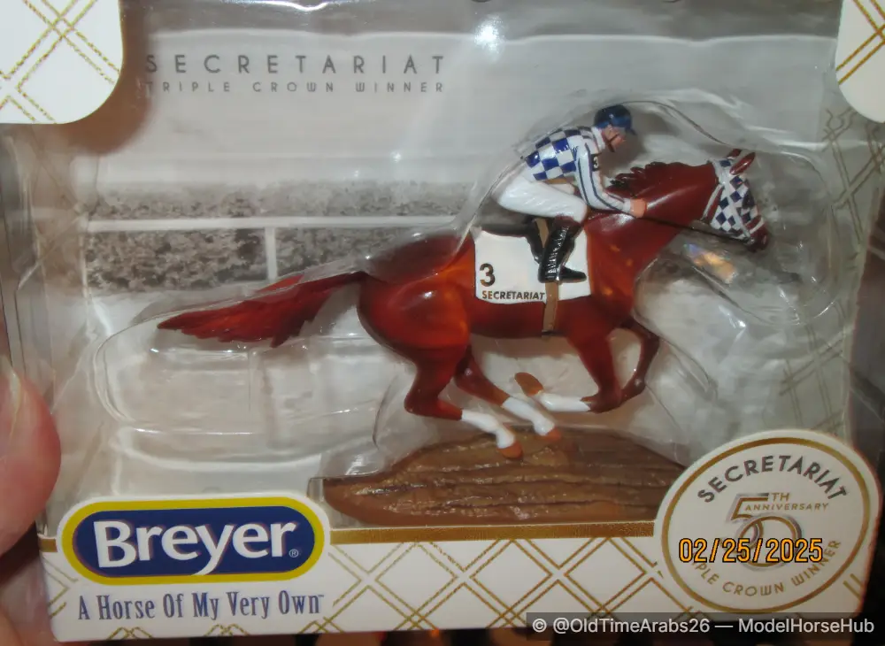 Secretariat with Ron Turcotte up