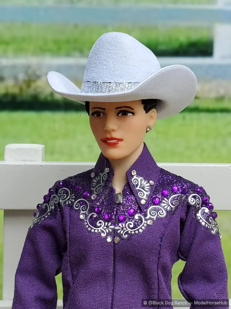Doll - Western Showmanship (Purple)