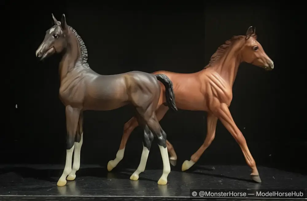 Thoroughbred from the Best of British Thoroughbred and Hackney Foal Set