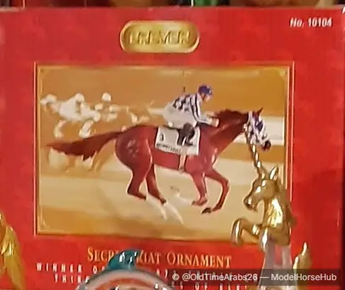 Secretariat ornament 10104
